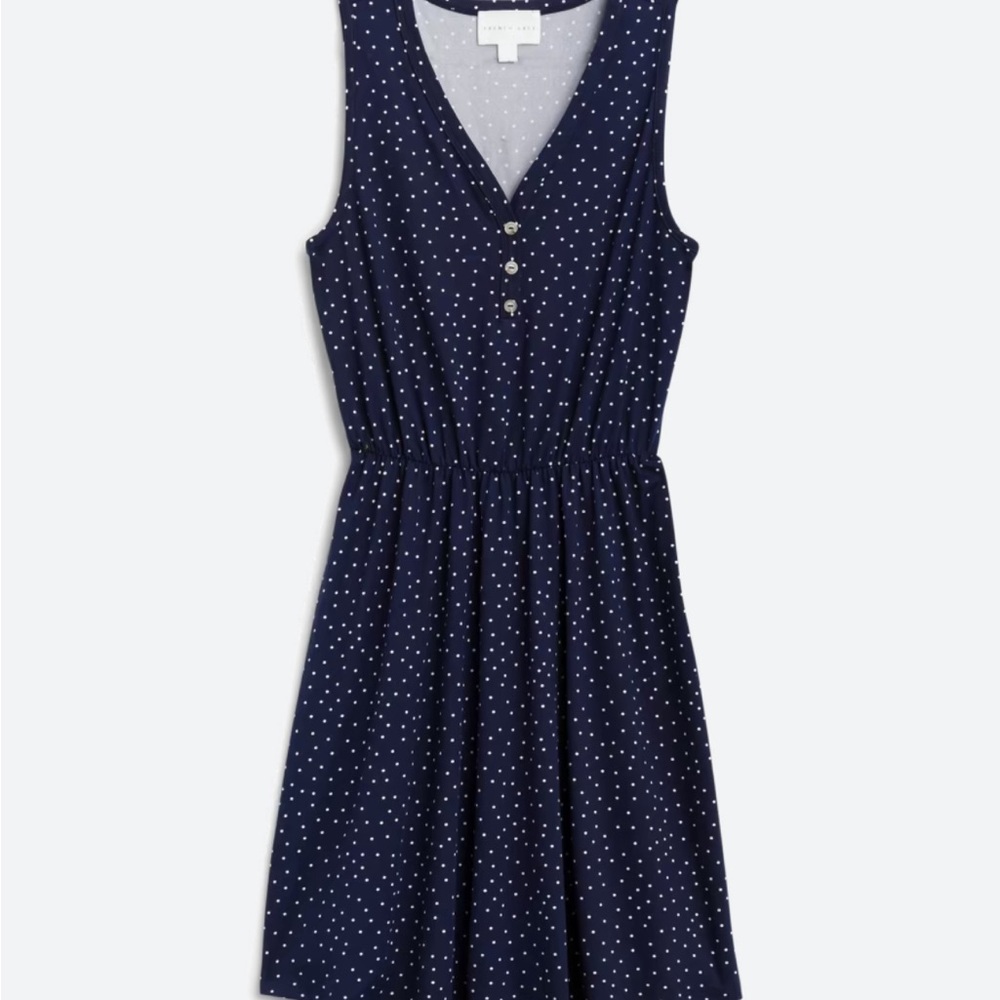 French Grey  dress,M